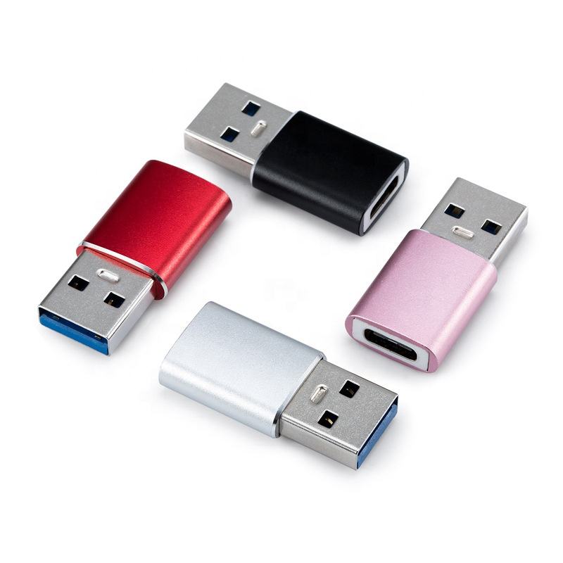 USB-C (Female) naar USB-A (Male) 3.0 OTG (On The Go) Adapter 5Gbps