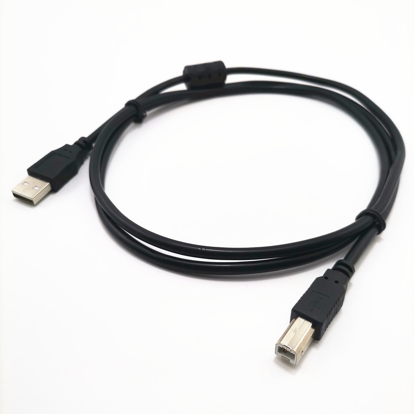 USB-A 2.0 naar USB-B 2.0 Printerkabel Zwart in verschillende afmetingen | Basic USB-A naar USB-B 2.0 Kabel