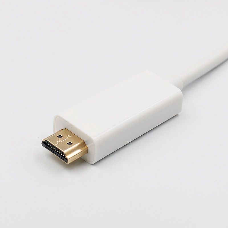 Mini-DP 1.2 naar HDMI Adapter kabel 1.8 meter Wit