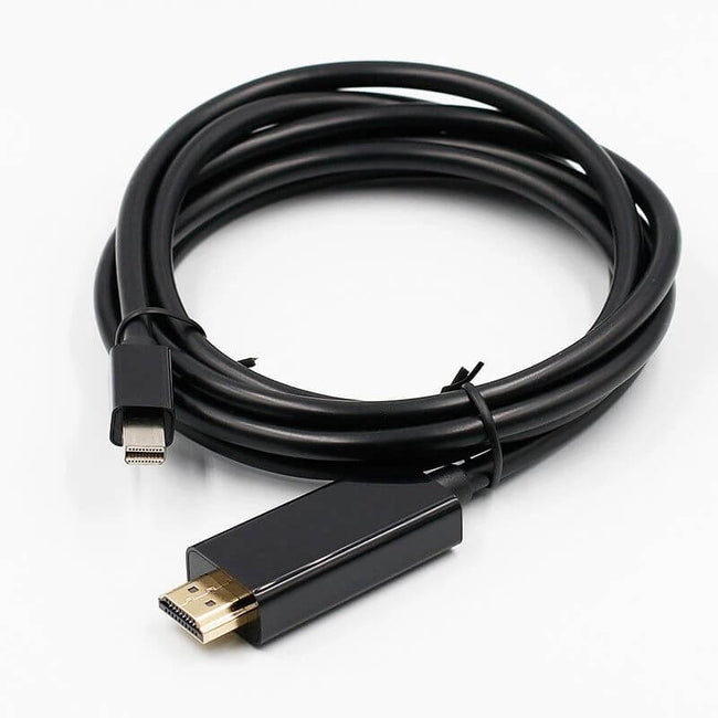 Mini-DP 1.1a naar HDMI Adapter kabel 1.8 meter Zwart