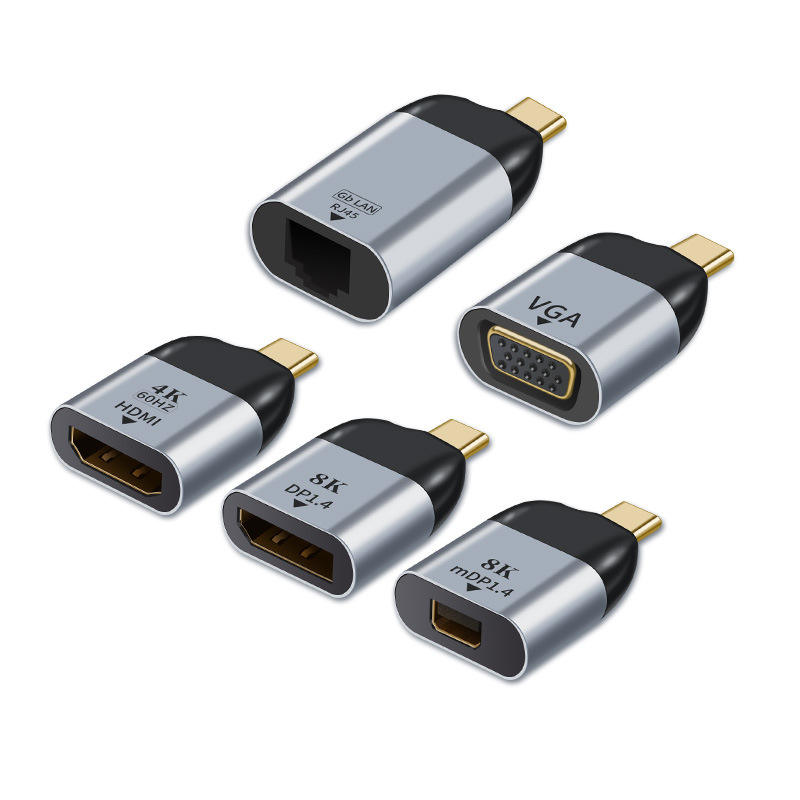 USB-C 3.1 naar DisplayPort 1.4 Adapter (USB Type C naar DP 8K/4K aansluiting)
