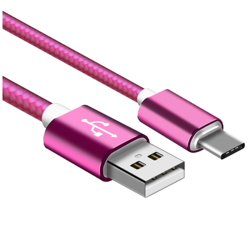 USB-A naar USB-C Kabel van 2 meter voor Smartphone (Opladen en Datasynchronisatie)