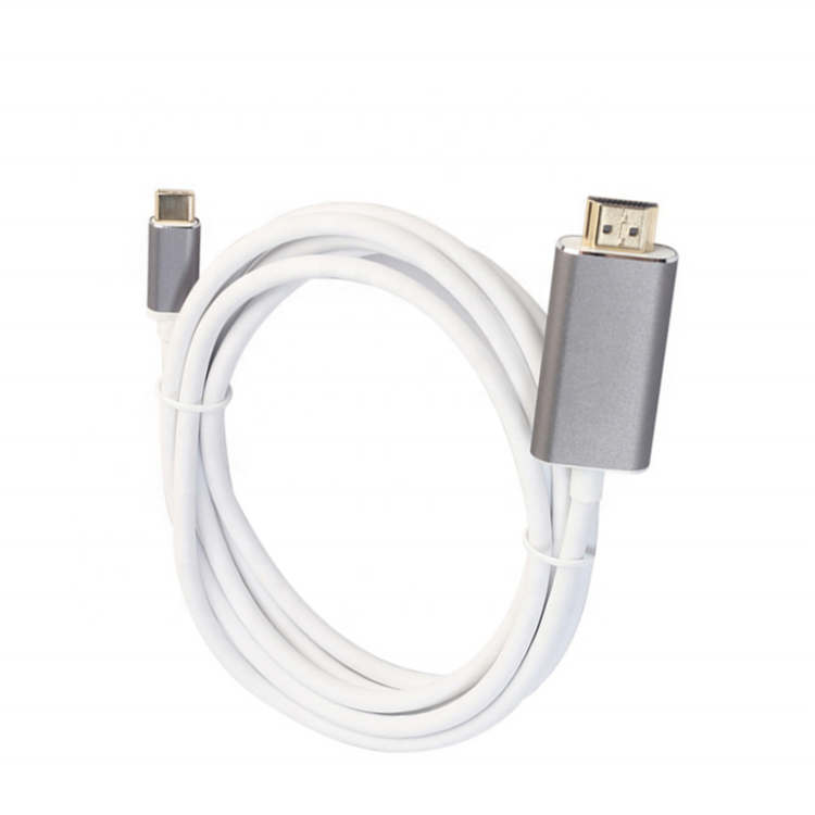 USB-C naar HDMI Kabel 4k@60hz, 1.8m, Gold plated, Aluminium Shell