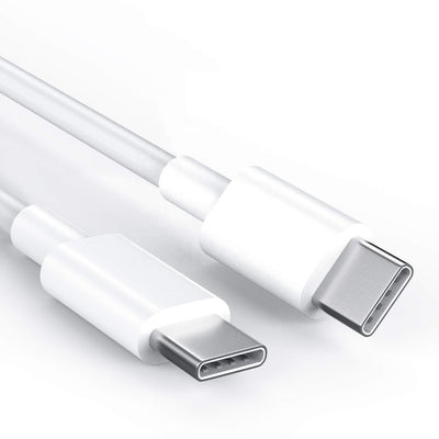 USB-C naar USB Type C Kabel 60 Watt 10Gb/s 1 meter wit Datasync en Power Delivery