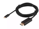 USB-C naar DP 1.2 Displayport Adapter 4k@60hz Kabel 1.8 meter Zwart